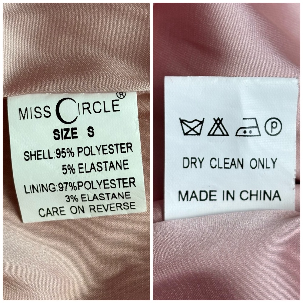 Miss Circle Velvet Velour Ruched Overlap Longsleeeve Mini Dress Salmon Pink - Picture 11 of 17